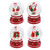 Miniature Santa Claus Snowglobe Waterball - 4 Styles