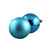 Turquoise Baubles Shiny & Matte (Pack of 12)