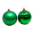 Pack of 12 Green Baubles