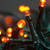 100 LED Connectable Fairy Lights - Orange