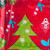 Red Christmas Icon Tablecloth 