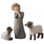 Willow Tree Nativity Little Shepherdess Figurine - Front View