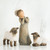 Willow Tree Nativity Little Shepherdess Figurine - Front View