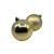 Shiny & Matte Gold Baubles (Pack of 12 )
