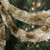 Champagne Plush Tinsel Display