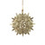 Champagne Star Flower Hanging Ornament - 12 cm