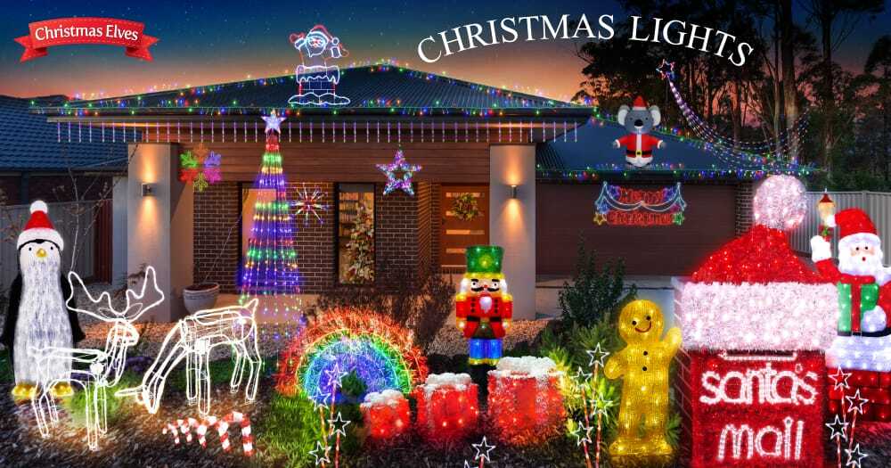 Christmas Elves - Christmas Lights