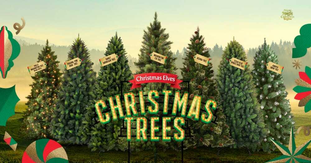 Christmas Elves - Christmas Trees Collection