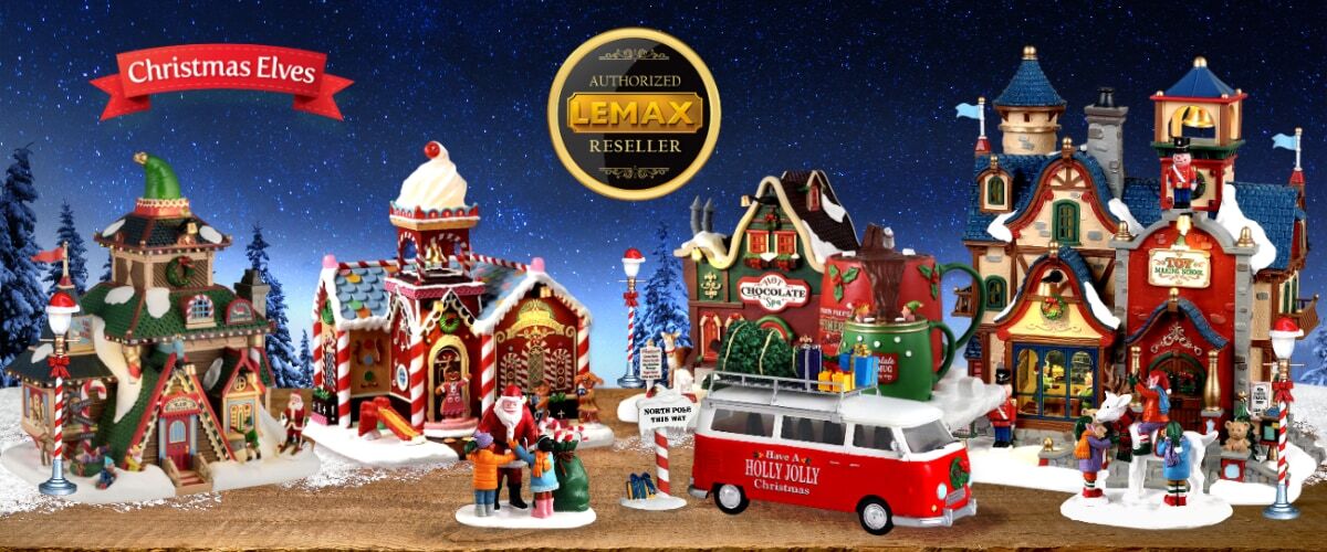 Lemax Christmas and Lemax Spooky Town Collection