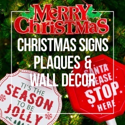 Christmas Wall Signs and Plaques
