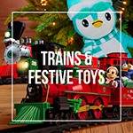 Christmas Trains + Festive Toys