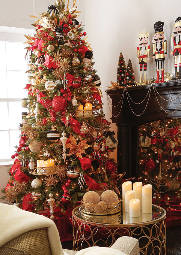 Glad Tidings Christmas Tree by Raz