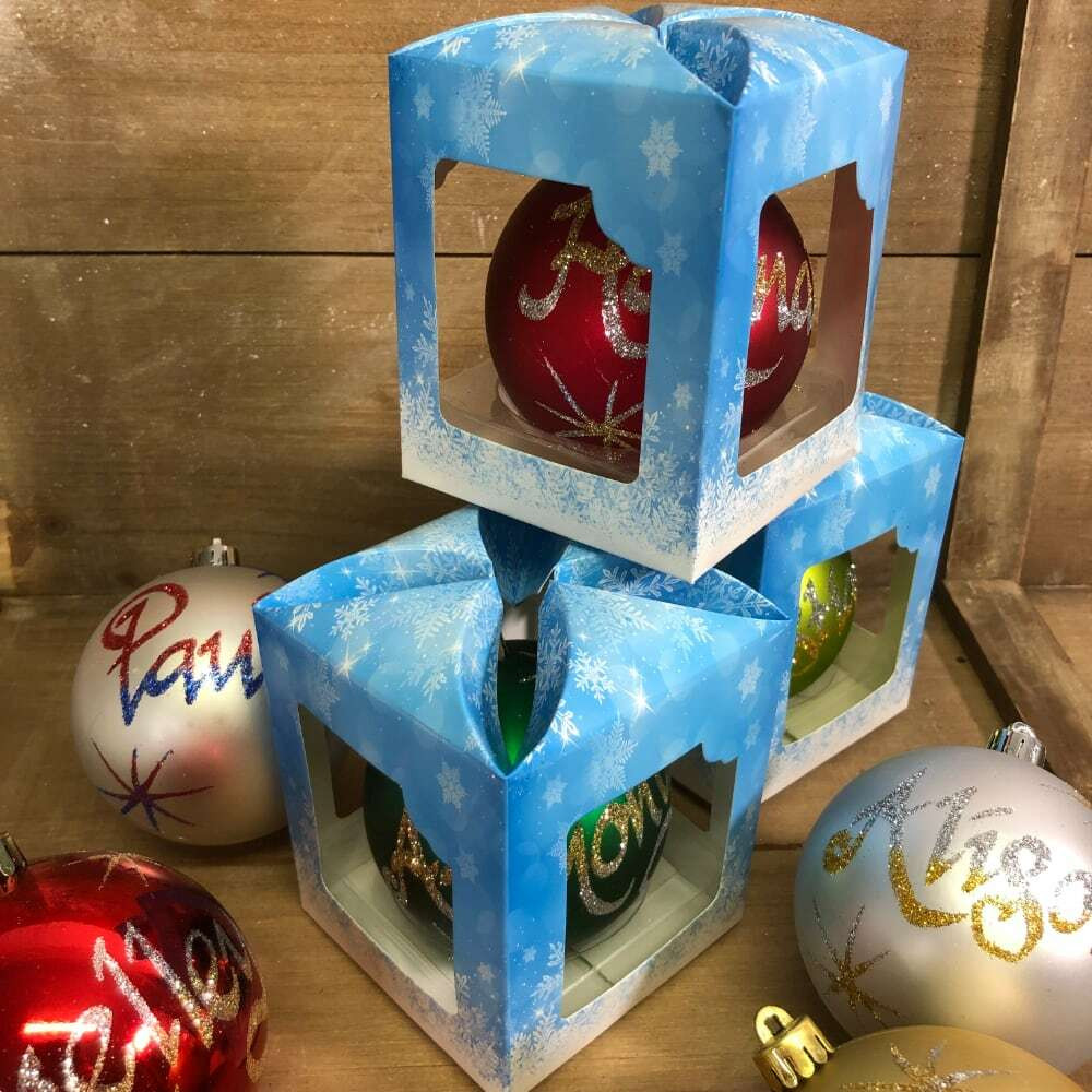 Personalised Christmas Baubles & Ornaments Online in Australia