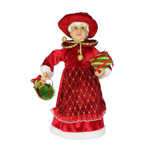 Mrs Claus Figurine - 45cm - Christmas Elves