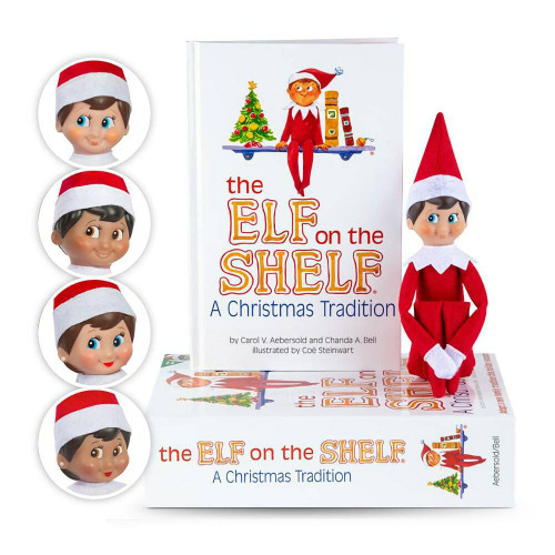 Elf on the Shelf A Christmas Tradition - Boy Elf with Blue Eyes - Christmas  Elves