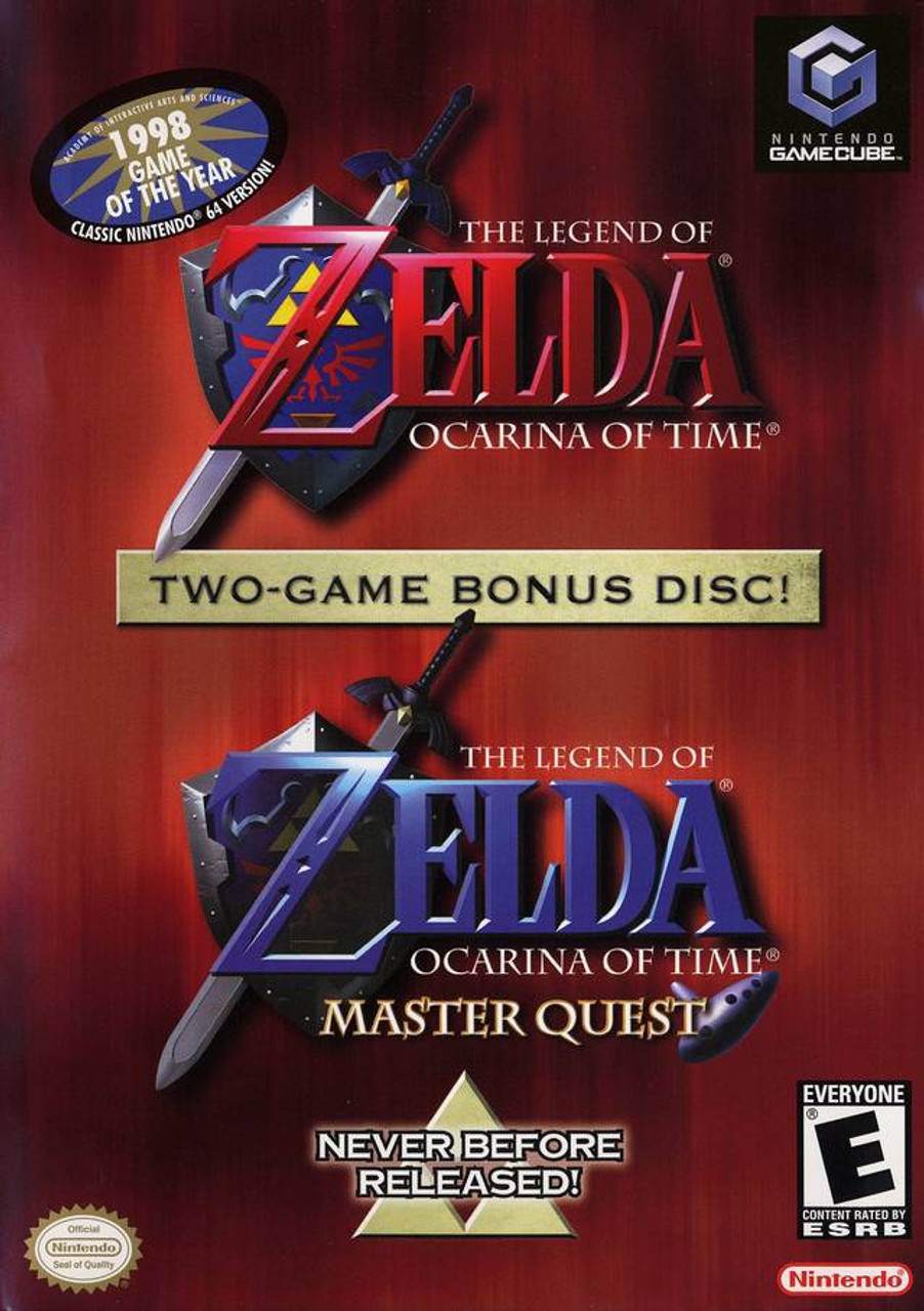 The Legend of Zelda Ocarina of Time Master Quest (New and Sealed) Gamecube