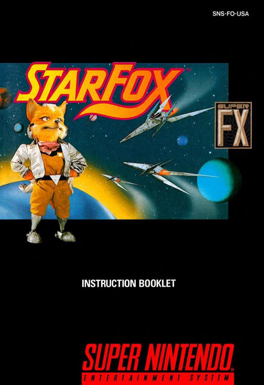 USED* SNES STAR FOX (MANUAL ONLY) - LEVEL UP VIDEO GAMES