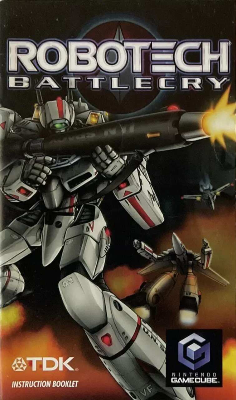 USED* GC ROBOTECH BATTLECRY (MANUAL ONLY) (#439489632592) - LEVEL