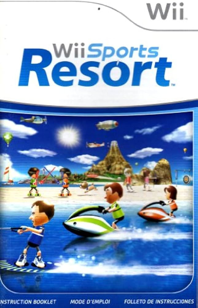 USED* WII WII SPORTS RESORT (MANUAL ONLY) (#443333749374) - LEVEL