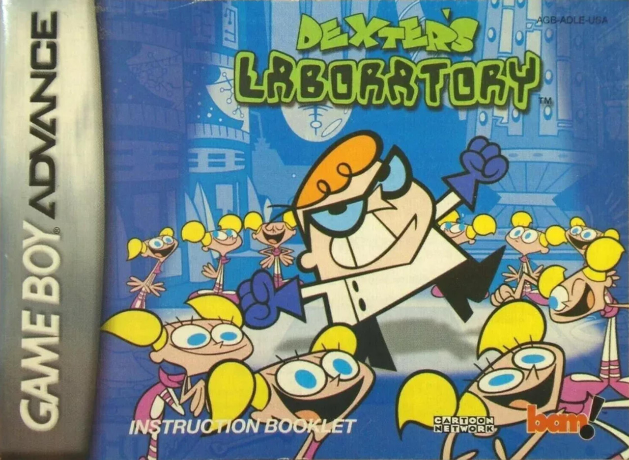 *USED* GBA DEXTER'S LABORATORY (MANUAL ONLY) (#436867452711) - LEVEL UP ...