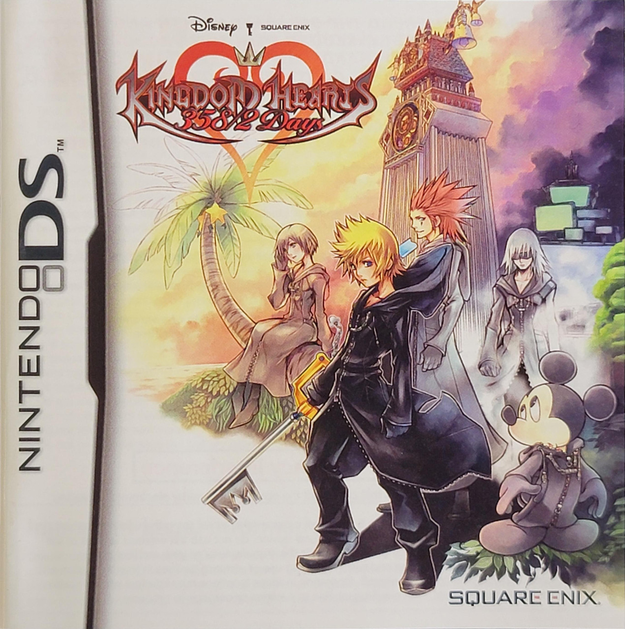 ニンテンドーDS KINGDOM HEARTS 358/2 Days 販促・告知 両面ポスター