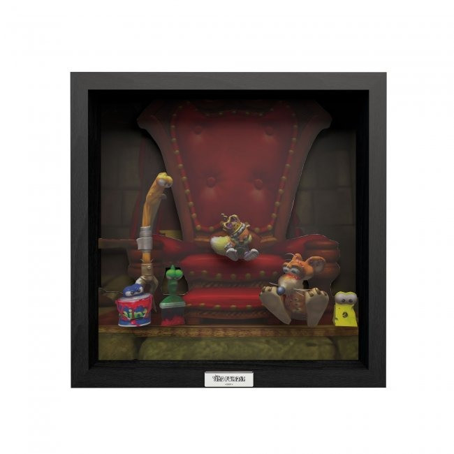 CONKER KING OF ALL THE LAND 9X9 PIXEL FRAME (#849172015470) - LEVEL UP ...