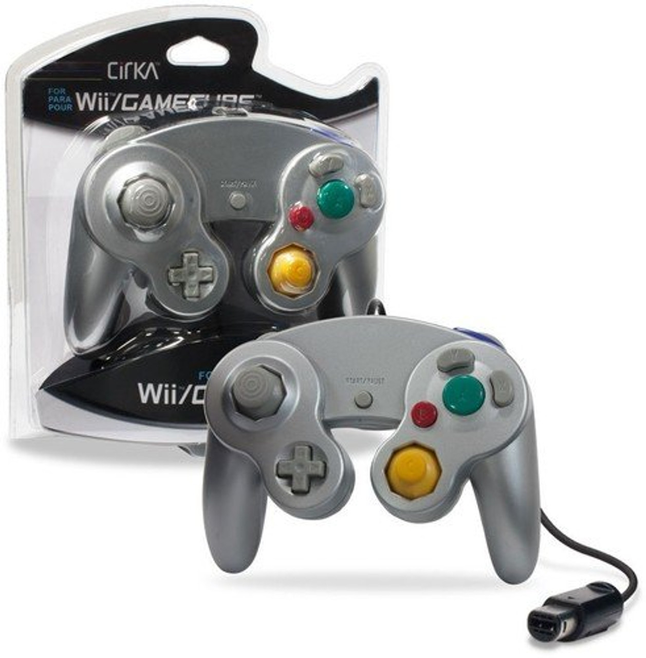 silver gamecube controller