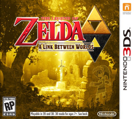 *USED* LEGEND OF ZELDA LINK BETWEEN WORLDS (#045496742539)