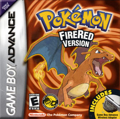 *USED* POKEMON FIRE RED (NO WIRELESS ADAPTER) [E] (#045496734930)