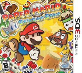 *USED* PAPER MARIO STICKER STAR (#045496742133)