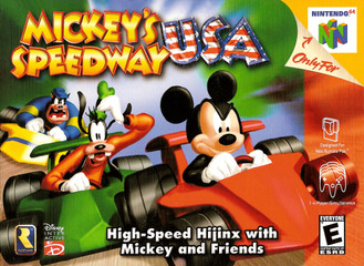 *USED* MICKEYS SPEEDWAY USA (#045496870829)