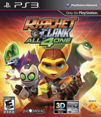 *USED* RATCHET & CLANK ALL 4 ONE (#711719981756)