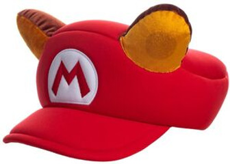SUPER MARIO 3 RACOON COSPLAY HAT (#013244222633)
