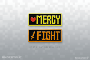 MERCY OR FIGHT ENAMEL PIN SET (#425849992055)