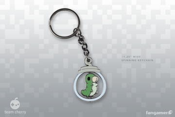 GRUB IN A JAR SPINNING KEYCHAIN (#491036305830)
