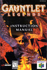 *USED* N64 GAUNTLET LEGENDS  (MANUAL ONLY) (#478104528872)
