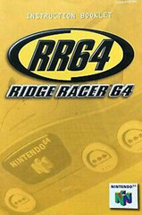*USED* N64 RIDGE RACER 64 (MANUAL ONLY) (#400616094095)