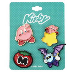 KIRBY CHARACTERS LAPEL PIN SET (#196179023831)