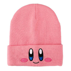 KIRBY BIG FACE EMROIDERED CUFF BEANIE (#196179538809)