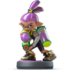 *USED* AMIIBO INKLING BOY PURPLE  (#423788263663)
