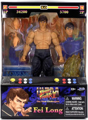 STREET FIGHTER II FEI LONG 6" ACTION FIGURE