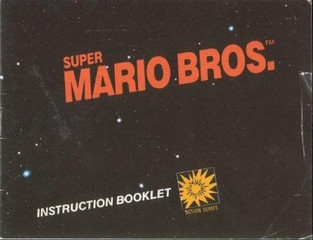 *USED* NES SUPER MARIO BROS (MANUAL ONLY)