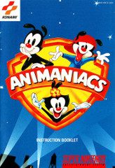 *USED* SNES ANIMANIACS (MANUAL ONLY)