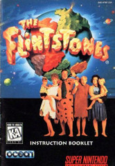 *USED* SNES THE FLINTSTONES