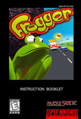 *USED* SNES FROGGER (MANUAL ONLY)