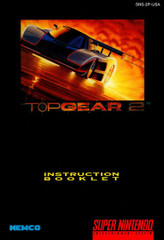 *USED* SNES TOP GEAR 2 (MANUAL ONLY)