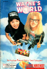 *USED* SNES WAYNE'S WORLD (MANUAL ONLY)