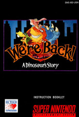 *USED* SNES WE'RE BACK A DINOSAUR STORY (MANUAL ONLY)