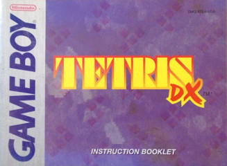 *USED* GB TETRIS DX (MANUAL ONLY)
