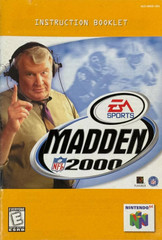 *USED* N64 MADDEN 2000 (MANUAL ONLY) (#488813243874)